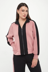 Bluza damska rozpinana ze stójką JOSEPH RIBKOFF