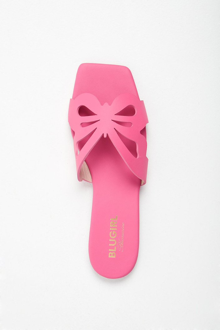 Klapki damskie skórzane BLUGIRL BLUMARINE