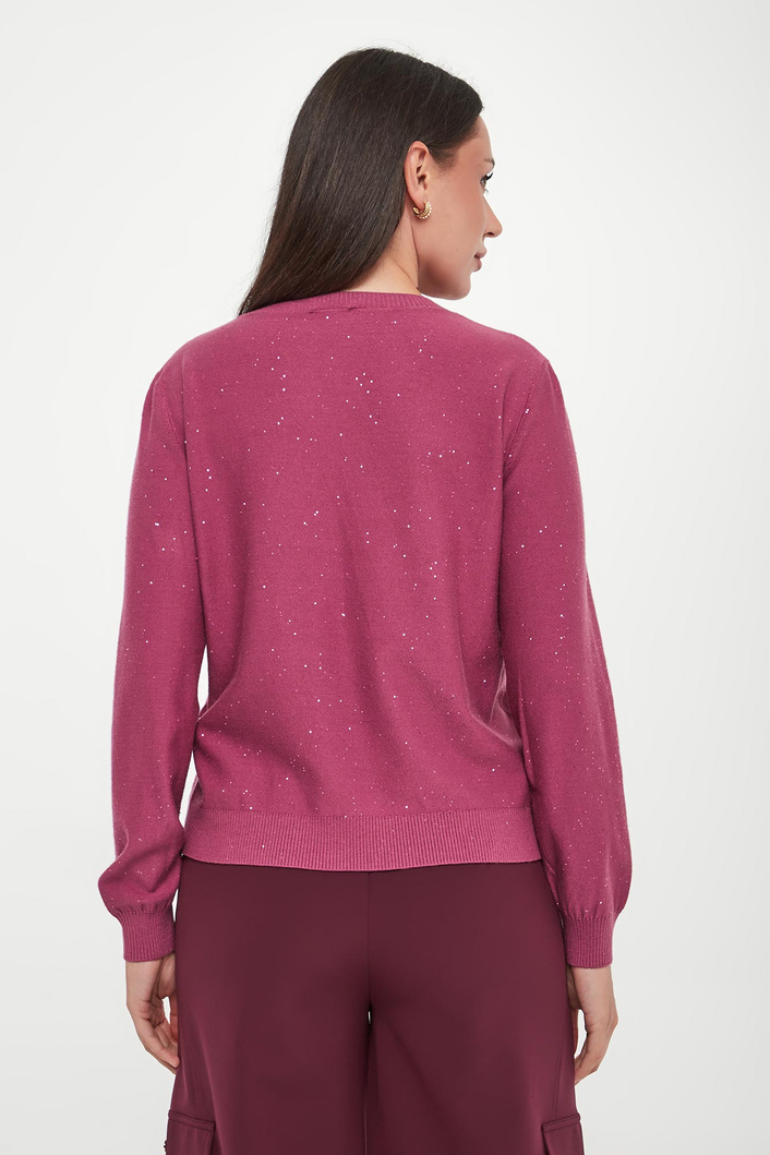 Sweter damski z cekinami LIU JO