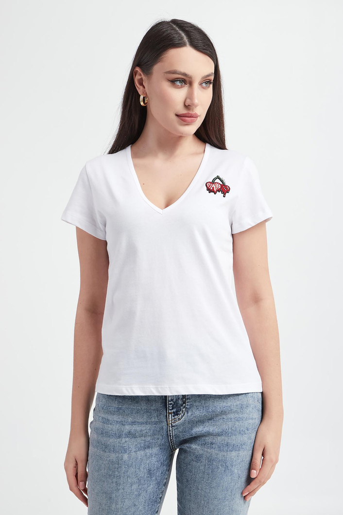 T-shirt damski Turbato PINKO