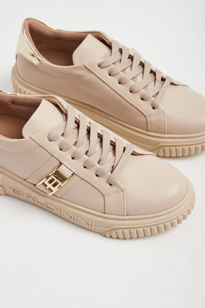 Sneakersy damskie skórzane BALDININI