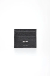 Portfel męski card holder skórzany AERONAUTICA MILITARE