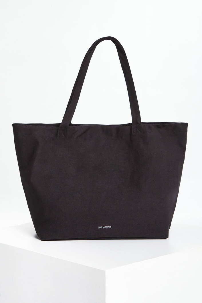 Torebka bawełniana KARL LAGERFELD