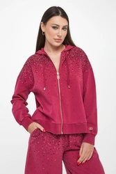 Bluza damska rozpinana z kapturem LIU JO