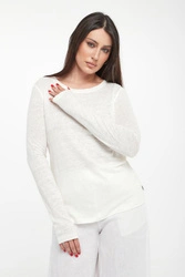 Longsleeve damski lniany Cale ECOALF