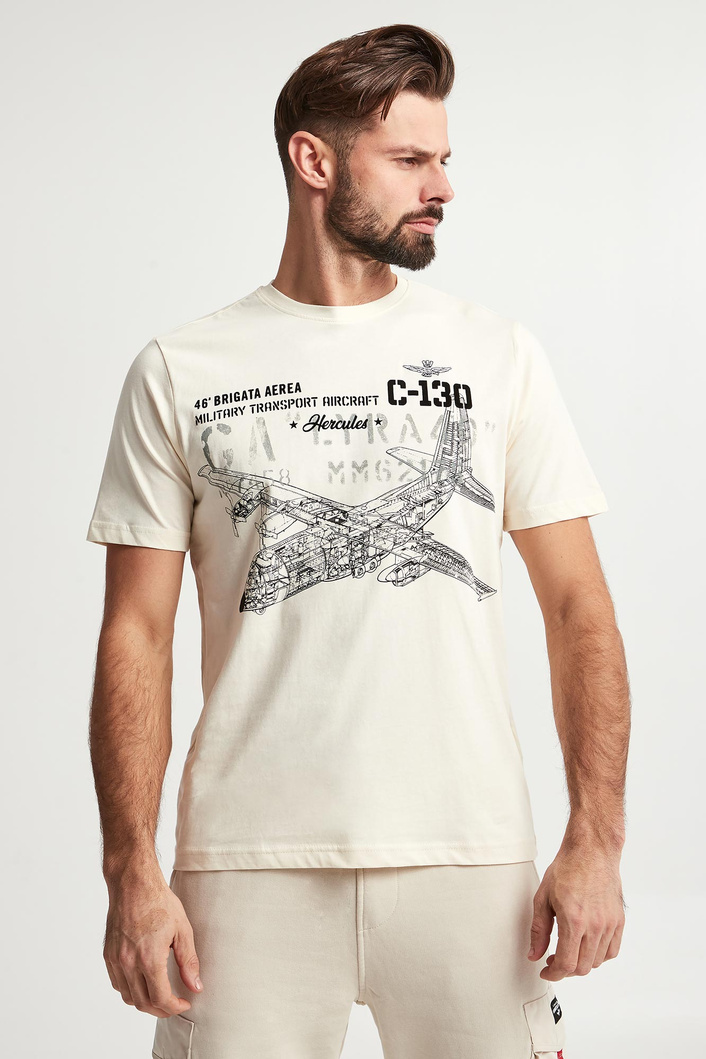 T-shirt męski AERONAUTICA MILITARE