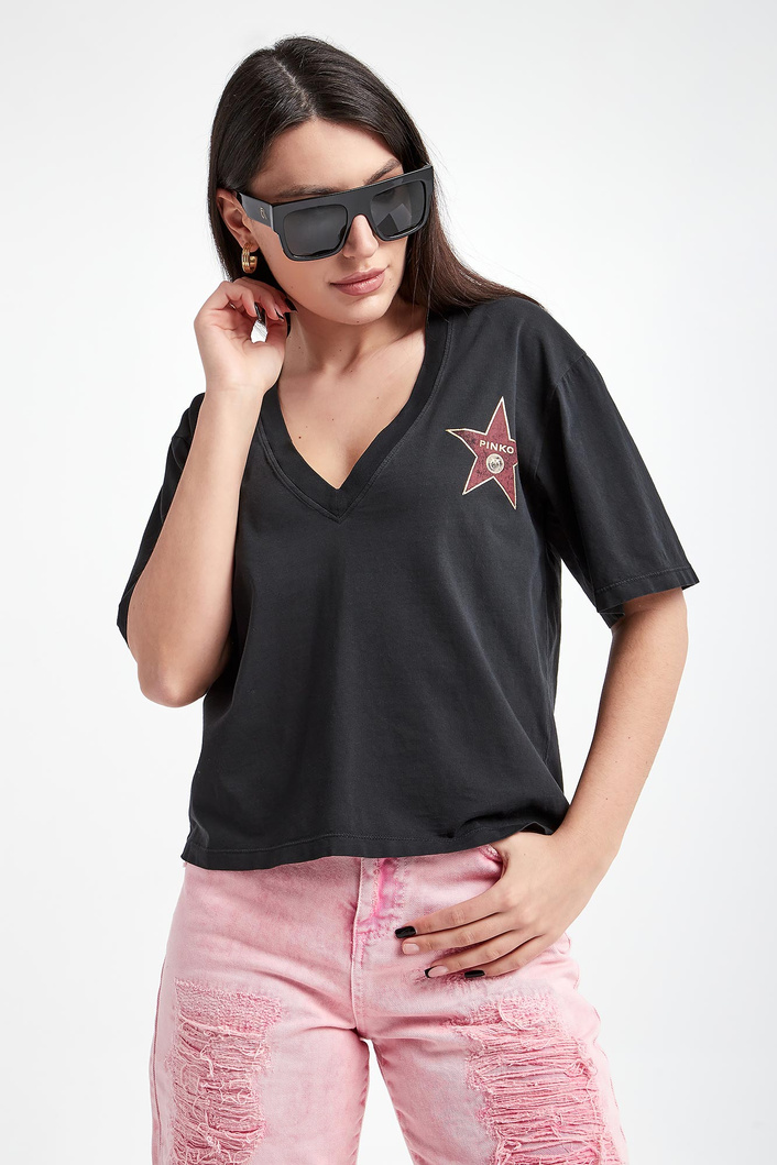 T-shirt damski Mitico PINKO