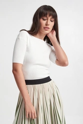 Sweter damski z krótkim rękawem Soraia WEEKEND MAX MARA