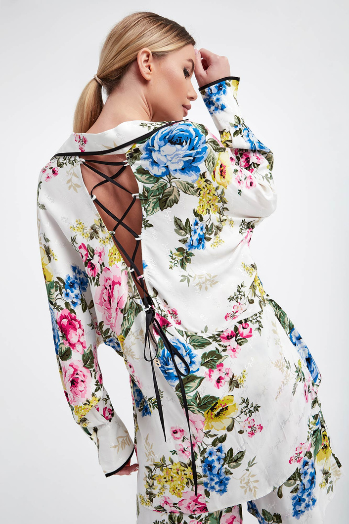 Koszula damska w kwiaty BLUGIRL BLUMARINE