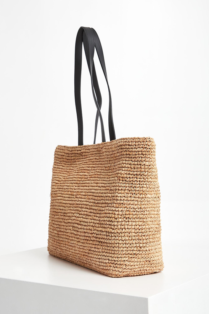 Torebka shopper pleciona KENZO