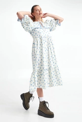 Sukienka w kwiaty NOTES DU NORD