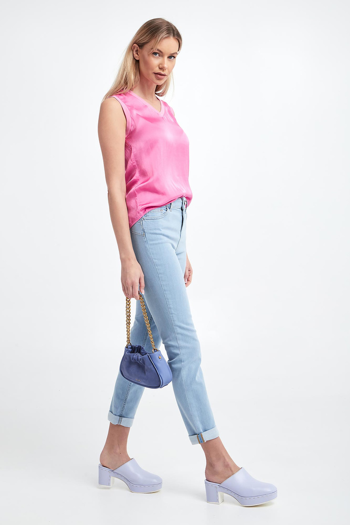 Top damski satynowy LIU JO