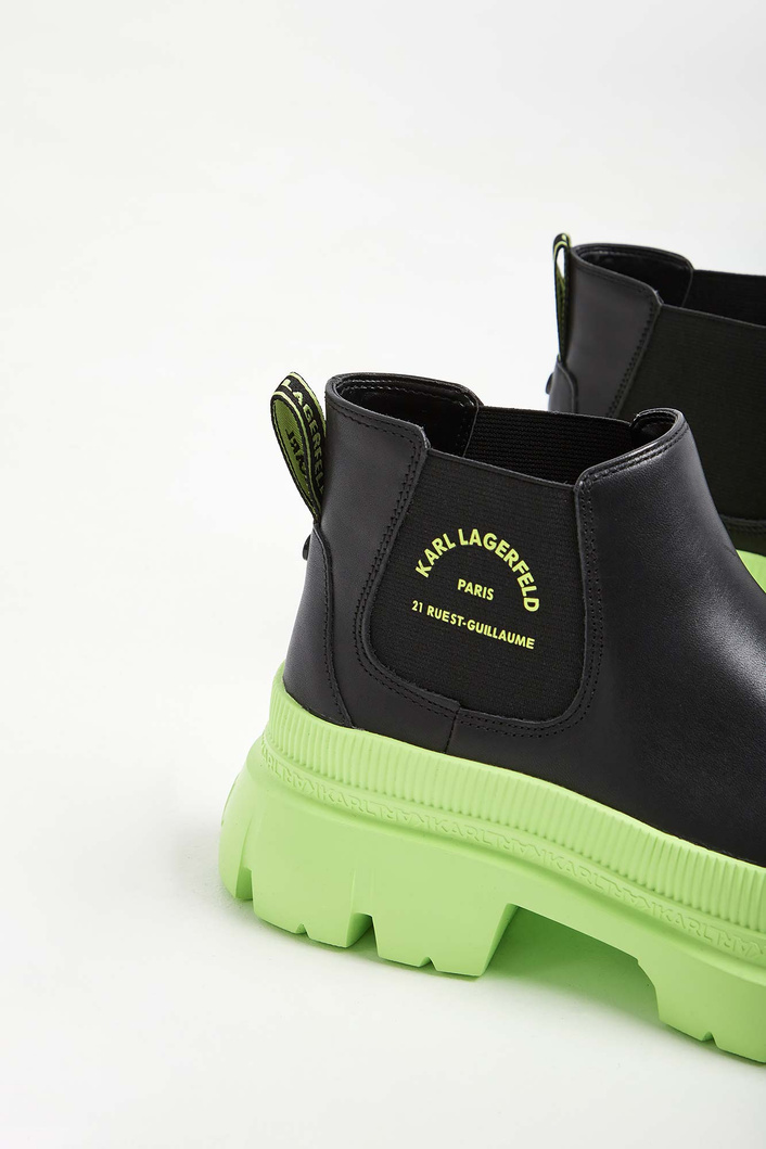 Sztyblety damskie skórzane KARL LAGERFELD