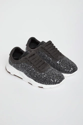 Sneakersy damskie z cekinami PESERICO