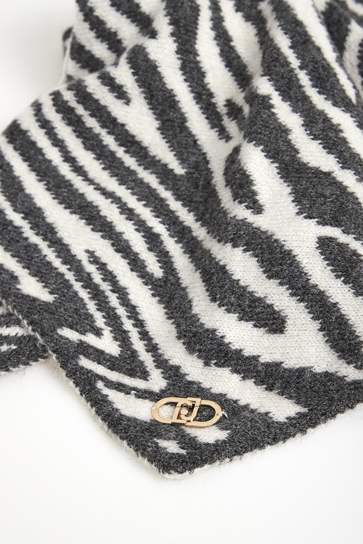 Szal damski ze wzorem LIU JO