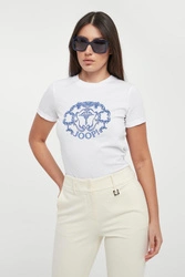 T-shirt damski z logo Tulya JOOP!