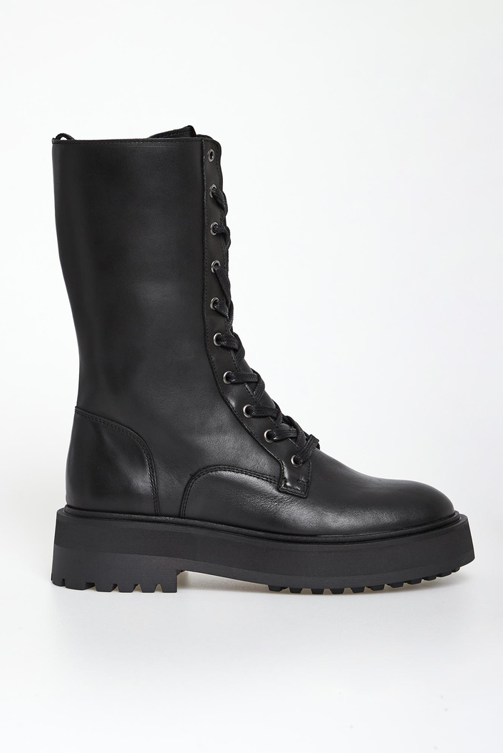 Trapery damskie skórzane AERONAUTICA MILITARE