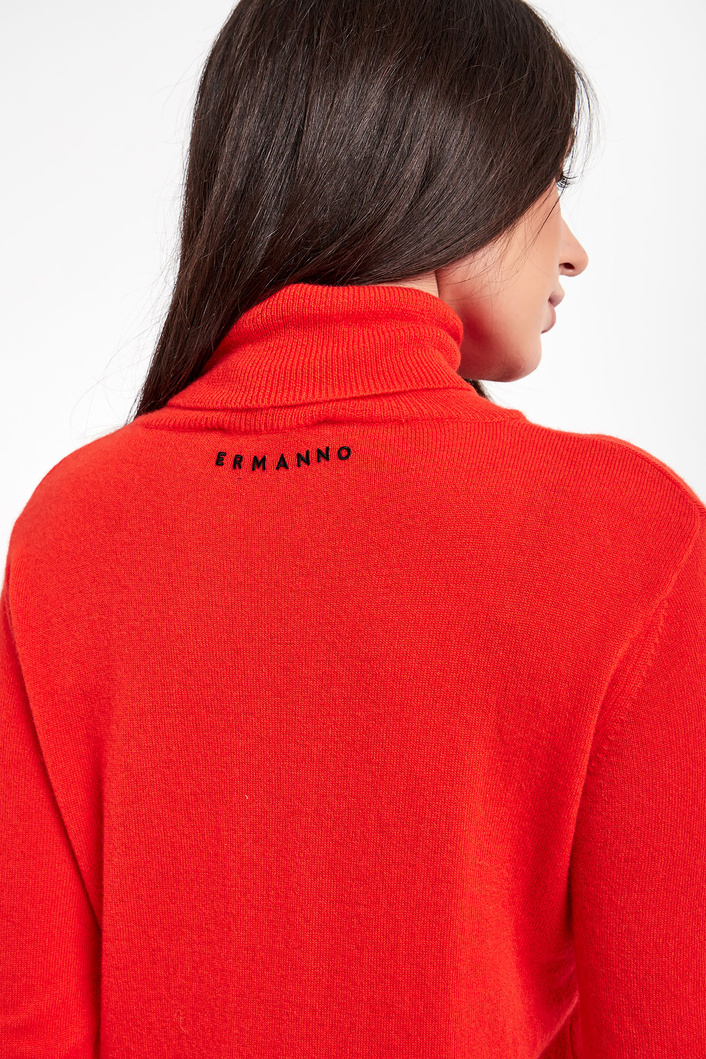 Sukienka kaszmirowa ERMANNO FIRENZE