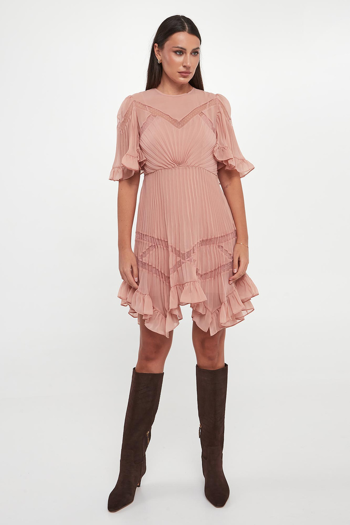 Sukienka plisowana mini TWINSET