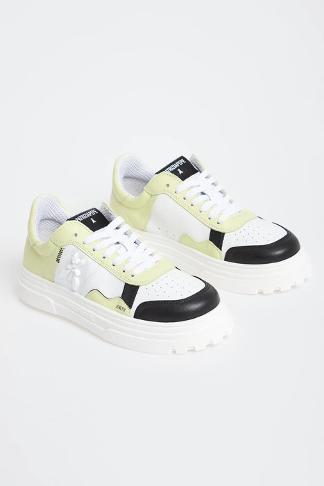 Sneakersy damskie skórzane PATRIZIA PEPE