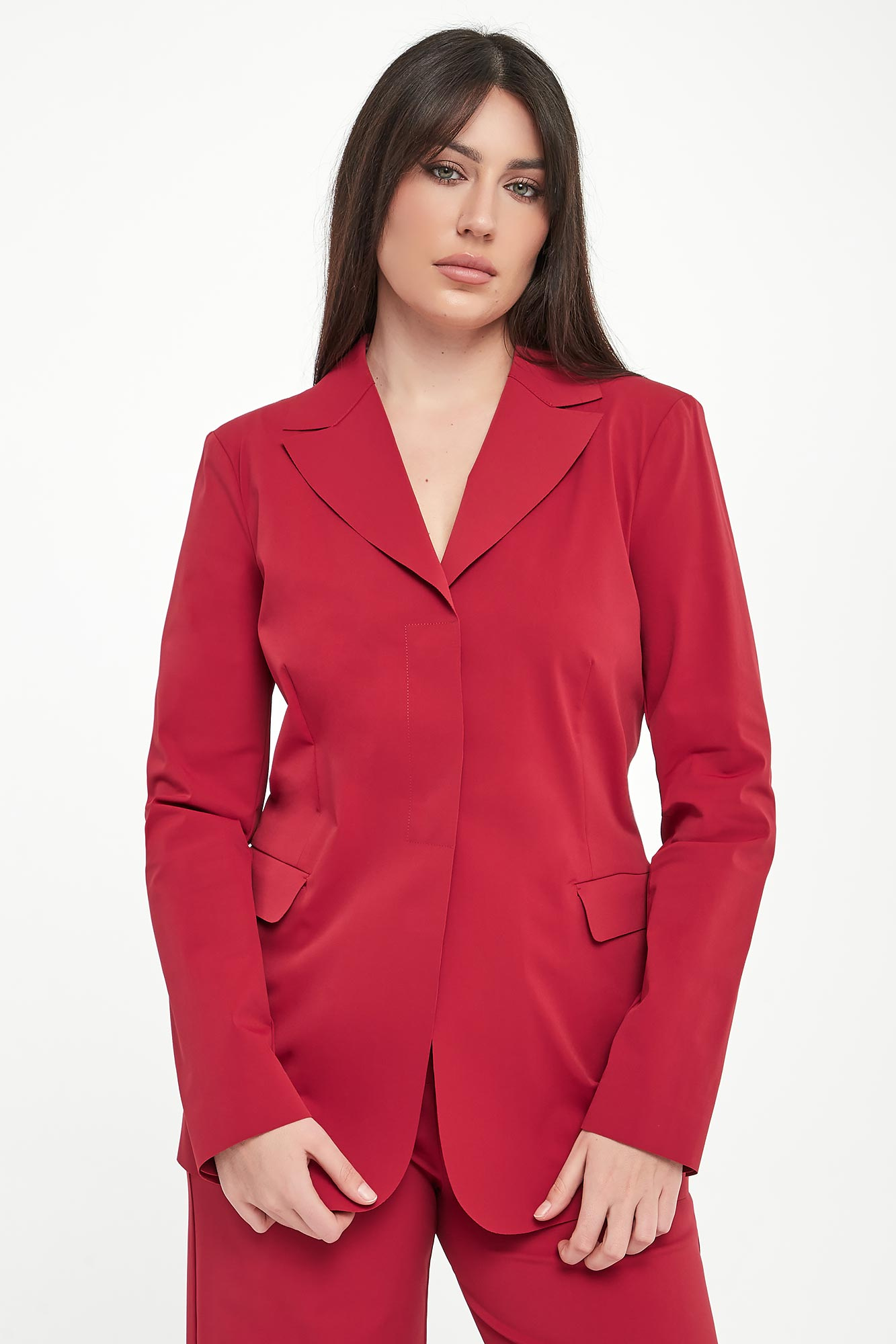 Marynarka damska Palo MM Czerwony Regular