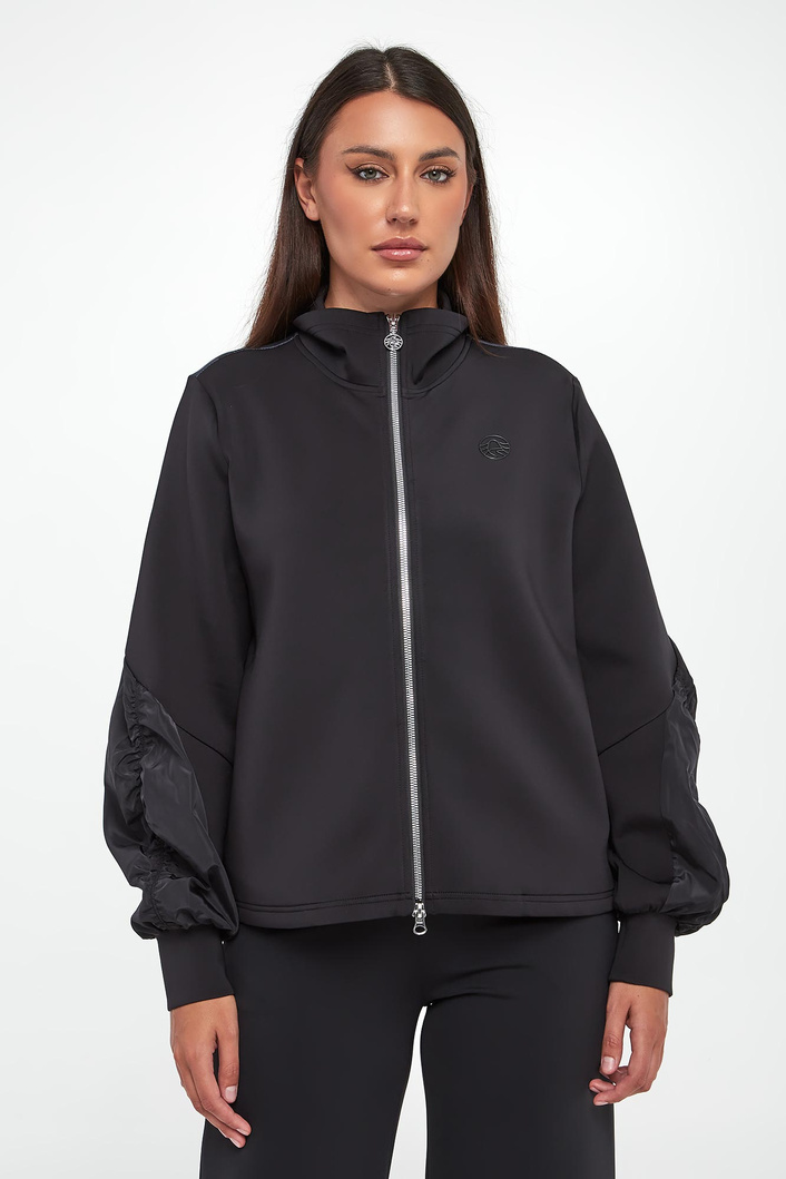Bluza damska rozpinana ze wzorem SPORTALM