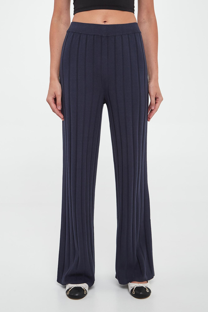 Spodnie damskie dzianinowe Tema MM