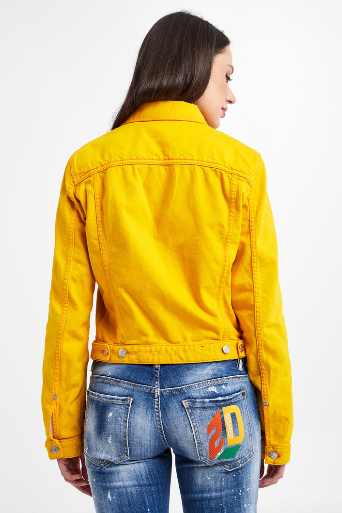 Katana jeansowa damska Boyfriend Jean Jacket DSQUARED2