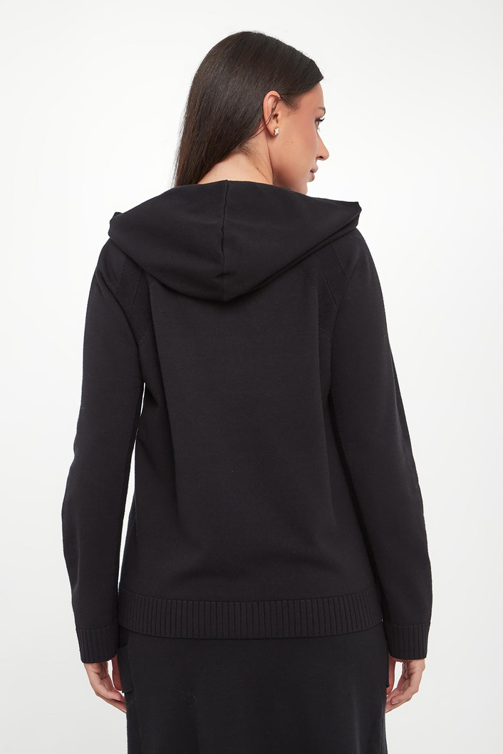 Sweter damski z kapturem TWINSET U&B