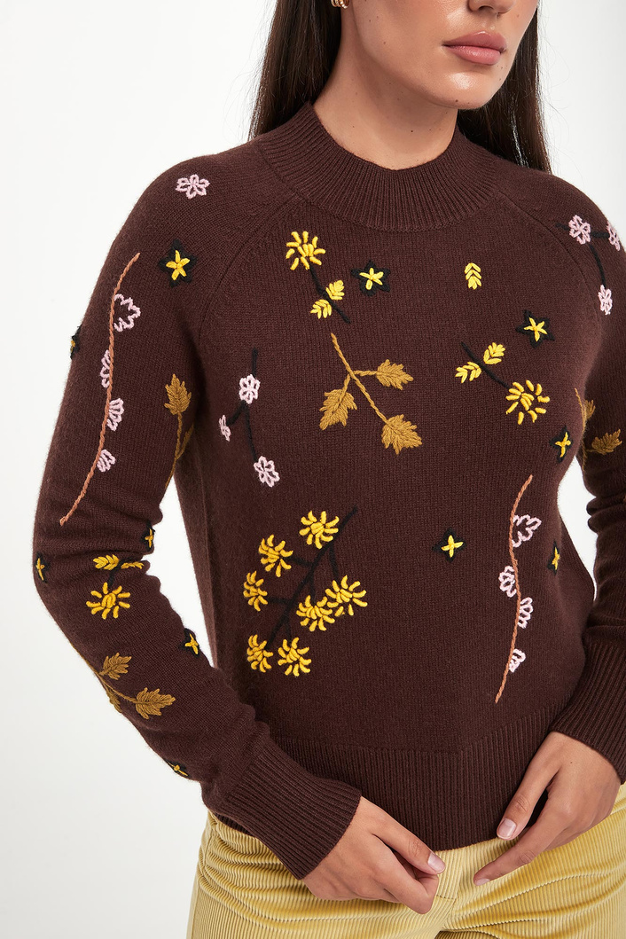 Sweter damski z wełny dziewiczej Rafia WEEKEND MAX MARA