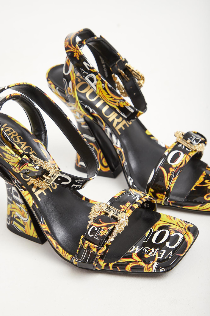 Sandały damskie na obcasie VERSACE JEANS COUTURE