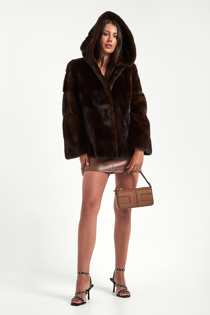 Futro damskie naturalne z norki SUPREMA