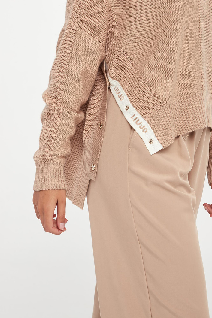 Sweter damski z golfem LIU JO