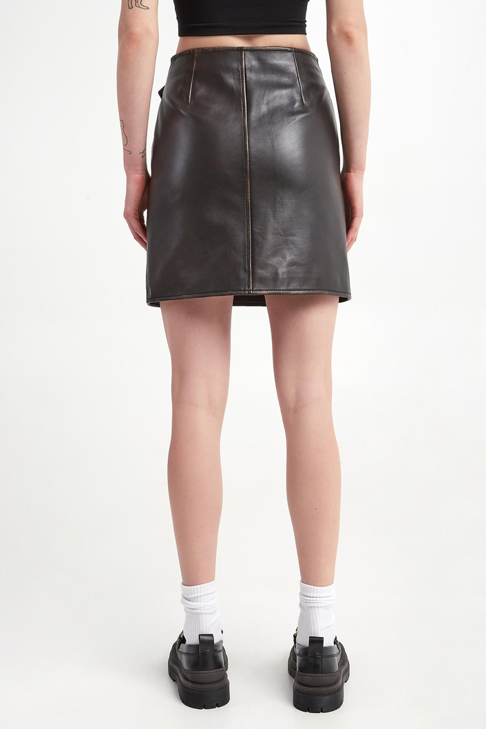 Spódnica skórzana Starna WEEKEND MAX MARA