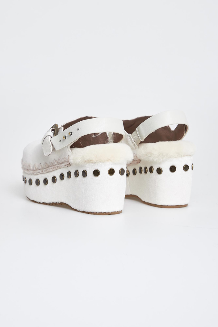 Klapki damski Pony skin clog MOU