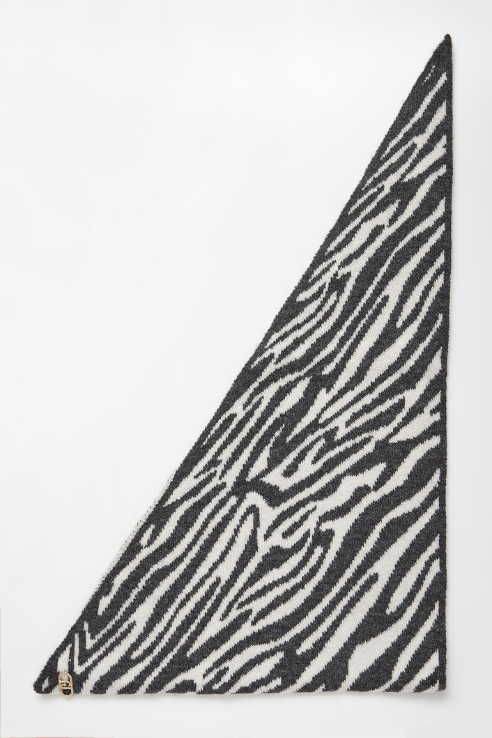 Szal damski ze wzorem LIU JO