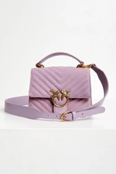 Torebka damska Love One Top Handle Classic Light PINKO