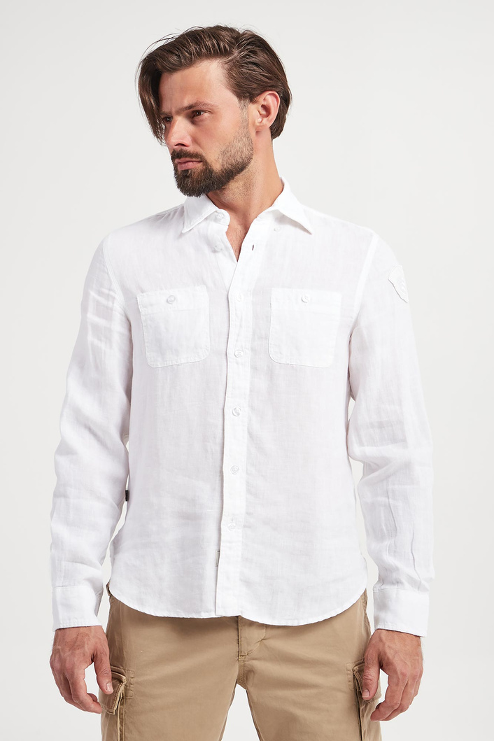 Koszula męska lniana BLAUER
