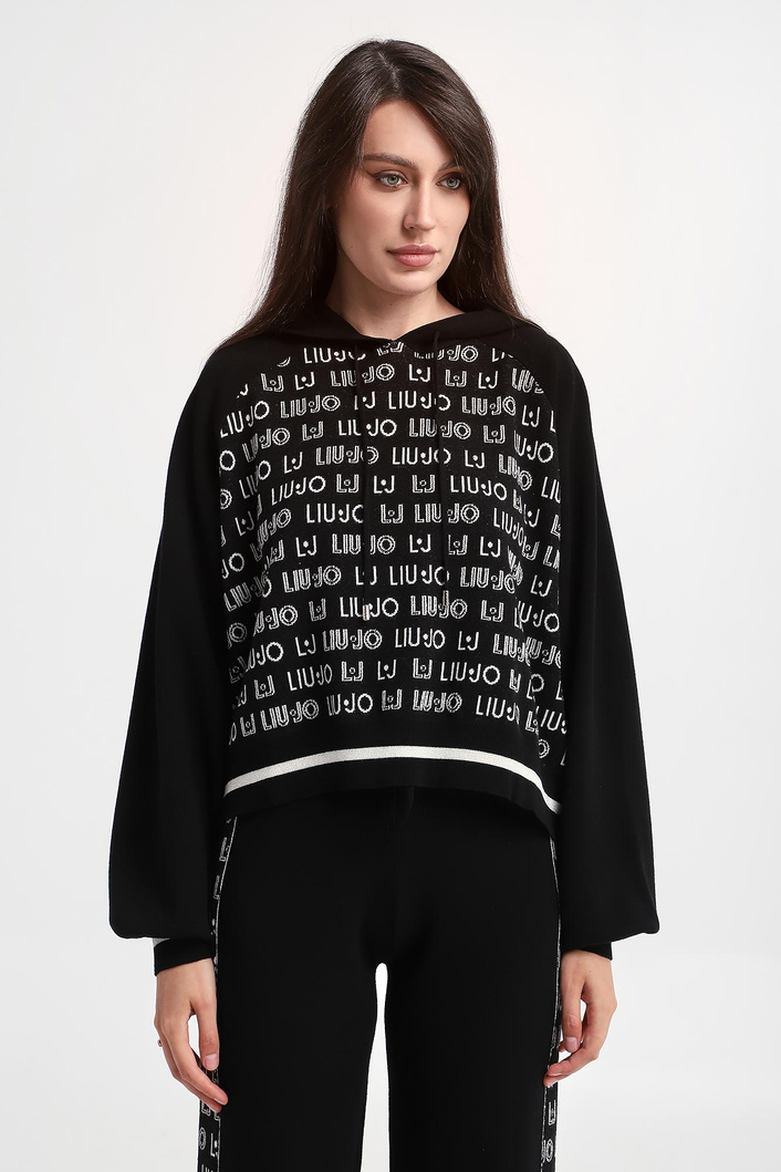 Sweter damski z kapturem LIU JO