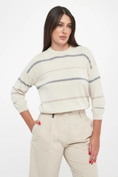 Sweter damski w paski PESERICO