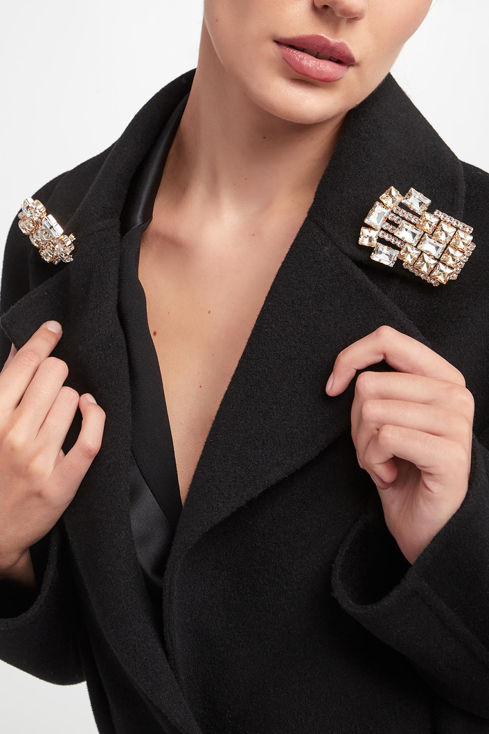 Płaszcz damski wełniany ELISABETTA FRANCHI