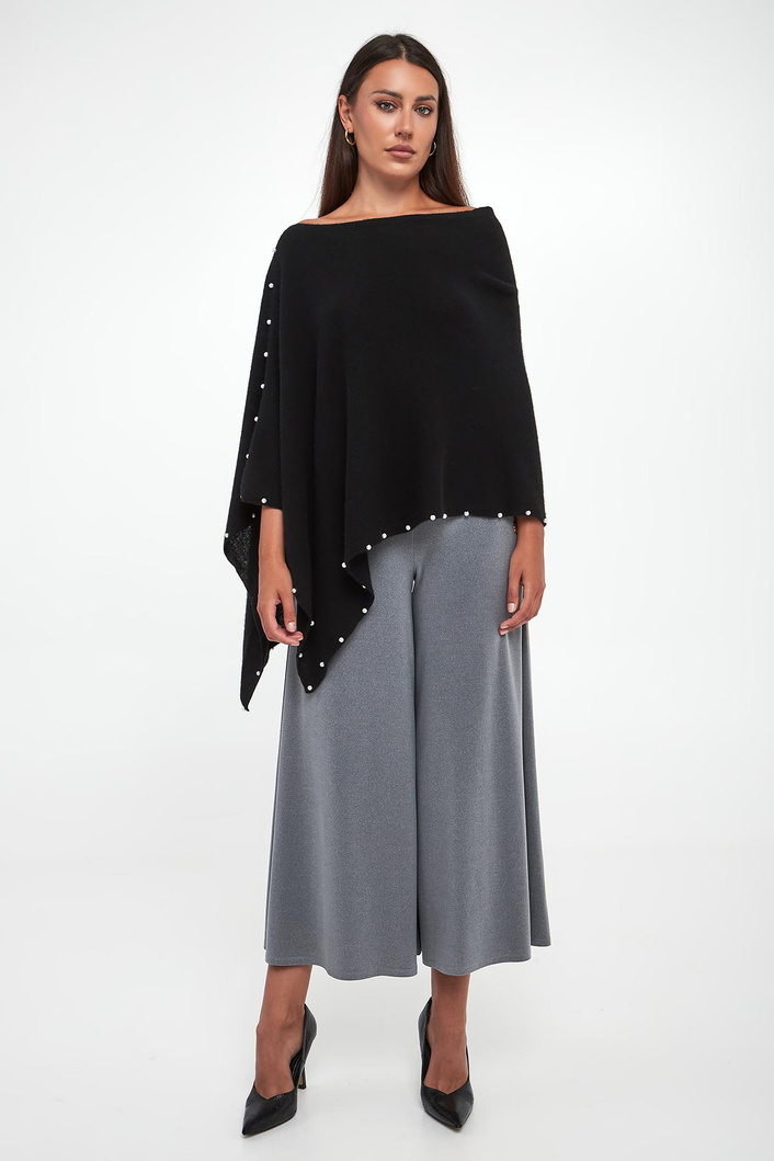 Ponczo damskie kaszmirowe JOSEPH RIBKOFF