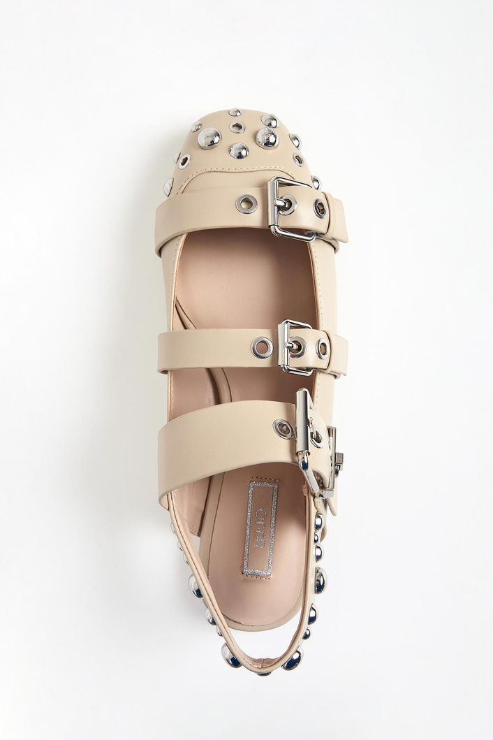 Baleriny damskie z dżetami LIU JO