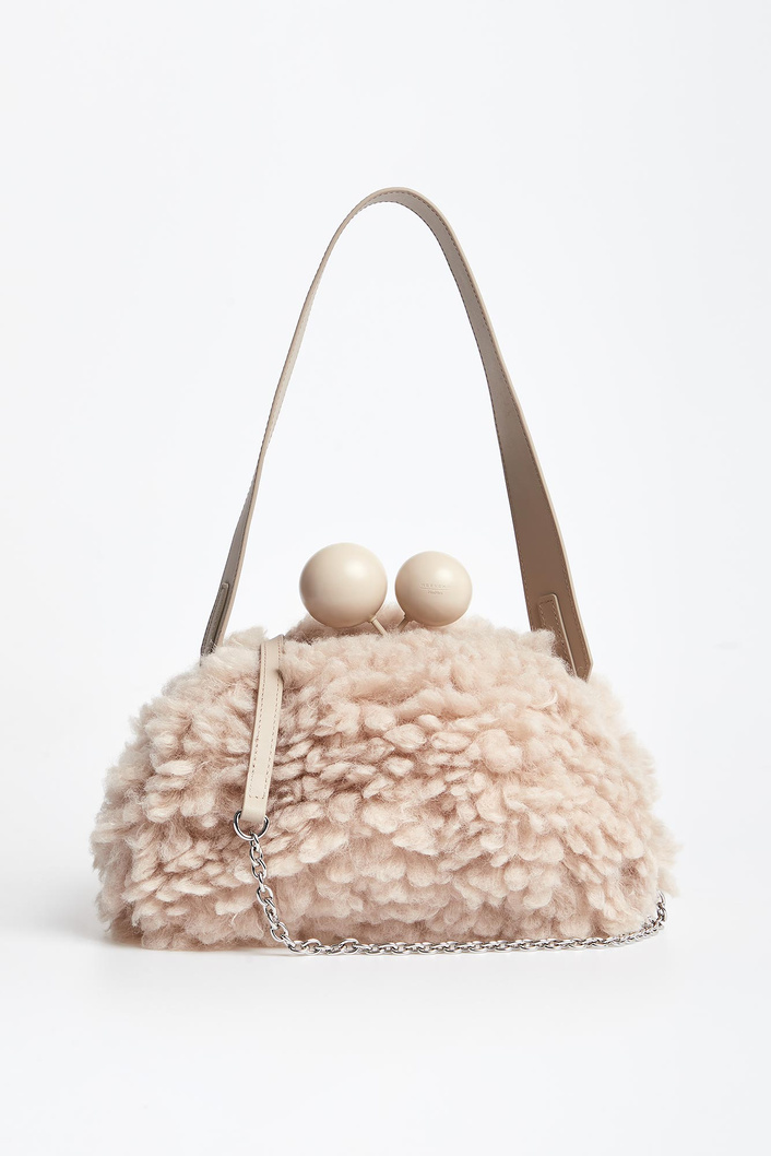 Torebka futerkowa Pasticcino Brenda WEEKEND MAX MARA