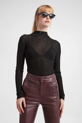 Bluzka damska z półgolfem GESTUZ