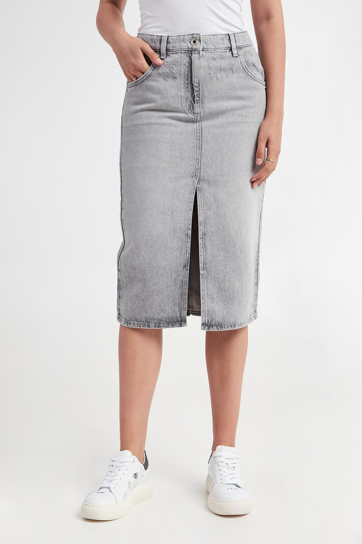 Spódnica jeansowa PATRIZIA PEPE