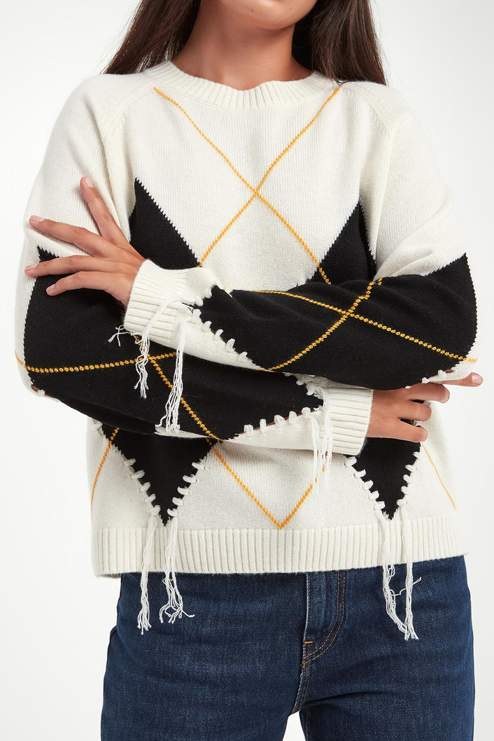 Sweter damski wełniany Berna Pull PINKO