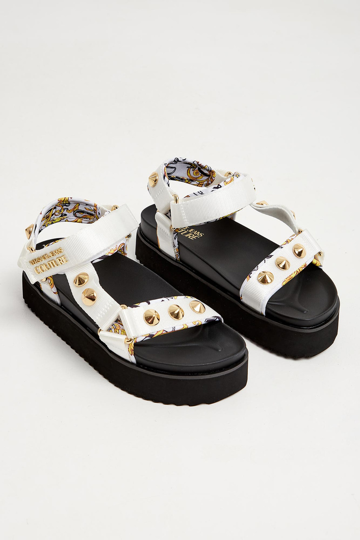 Sandały damskie na platformie VERSACE JEANS COUTURE