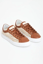 Sneakersy damskie skórzane Oslo CESARE CASADEI