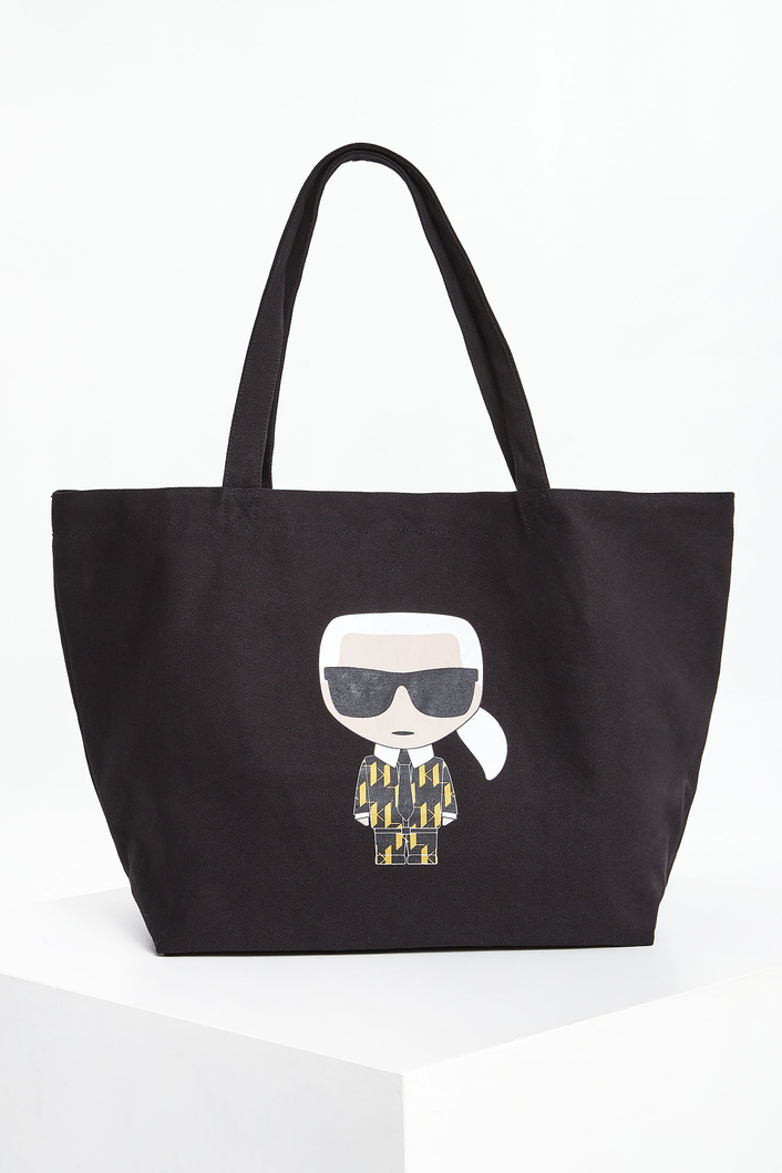 Torebka bawełniana KARL LAGERFELD